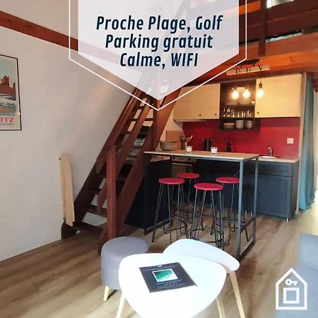 Bidarteko Paradisua proche plage, golf, parking Buitenkant foto